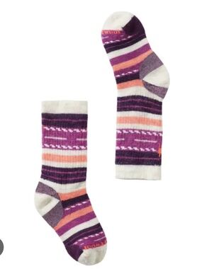 Smart Wool Toddler Girl Socks Sz Small NEW Hiking